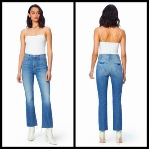 MOTHER Women's Straight Leg Jeans in Blue